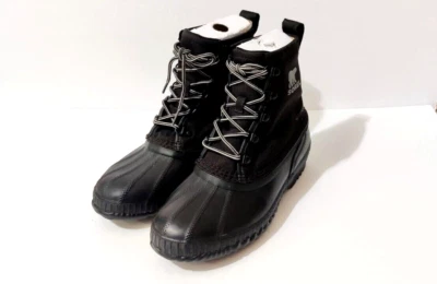 Sorel Cheyanne II Short Nylon Boot - Men's Black/Black US Size 8 - Image 1 of 4