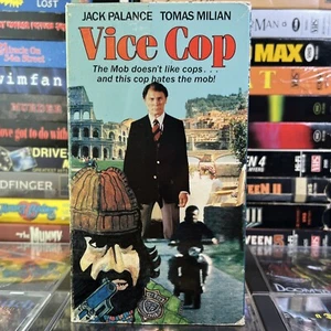Vice Cop AKA Squadra Antiscippo 1976 VHS Tested Jack Palance Italian Mob Action - Picture 1 of 13