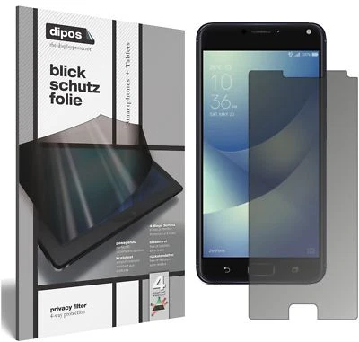 Protector de pantalla para Asus Zenfone 4 Max 5,5 pulgadas ZC520KL filtro de privacidad 4 vías Foto 1 de 4