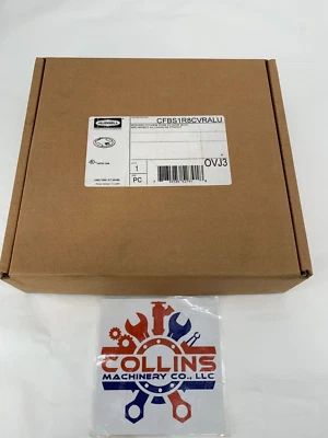 NUEVO Hubbell CFBS1R8CVRALU Caja de Piso de Hormigón Redonda 8" Cubierta Aluminio Cepillado Foto 1 de 4