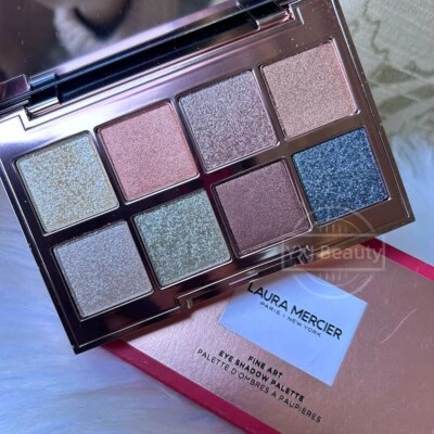 New Laura Mercier Fine Art Eyeshadow Palette Full size 8x 1.2g/0.14 oz~Rare - Image 1 of 4