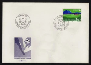 FDC Liechtenstein - 1982 FIFA World Cup Spain (1982) - Picture 1 of 2