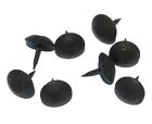 80 Hand Forged 1" Black Round Head Nails Wrought Iron Furniture Door Decor Stud