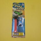 2012 PEZ CANDY AND DISPENSER HOT WHEELS PULL & GO Rare Blue RACE Car New 21