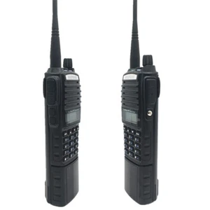 Walkie Talkies UV-82 banda VHF radios de dos vías para viaje de campamento - Imagen 1 de 12