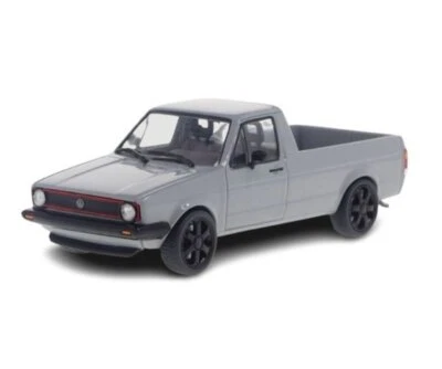 VW Caddy Pick Up 1982 Grigio Modellino 1:43 Solido - Immagine 1 di 4