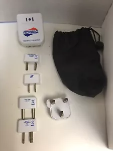Dual Wattage Converter Set Model 1393 Protege American Tourister EXTRA'S Lot 2 - Picture 1 of 12