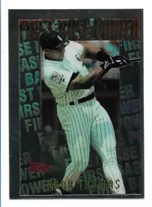 Frank Thomas 1996 Topps Mystery Finest #M21 Chicago White Sox - Foto 1 di 2