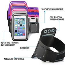Sports Gym Armband Cover Jogging Running Arm Holder Case For All Samsung Apple