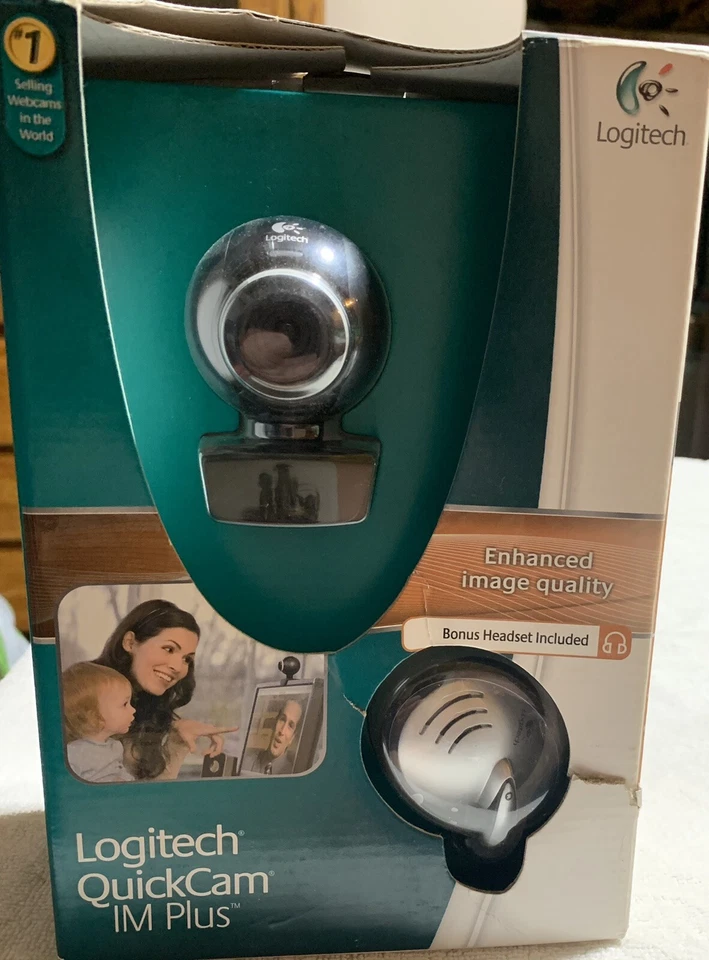 Logitech QuickCam IM 961361-0403 Web Cam - Image 1 of 1