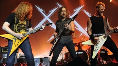 Dave Mustaine's Personally Owned & Used DEAN Guitar w/ COA From Dave Mustaine ! - Image 1 of 4