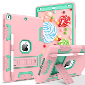 Funda para iPad 9.ª/8.ª/7.ª generación a prueba de golpes resistente con soporte - Imagen 1 de 17