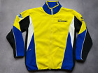 Suzuki team Yellow Racing Moto Fleece Jacket Size S