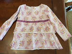 VGUC girls size 4/5 BITTY BABY American girl top - Picture 1 of 3