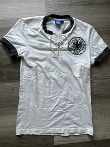 Germany Adidas DFB 1954 Retro Football Shirt Deutschland - Sz S P2P - F77497 - Picture 1 of 17