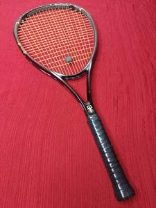 Wilson Vorschlaghammer 3,8 Stretch 112" Power Löcher Tennisschläger 4 3/8 Griff - Bild 1 von 18
