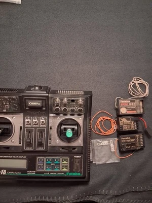 Futaba FC 18, ausgebaut mit 3 Empfänger - Bild 1 von 4