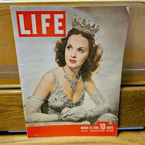 Life Magazine March 25 1946 Lucille Brenner Ray Milland Spruille Braden - Picture 1 of 9