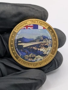 Moneda conmemorativa Historical Concorde - La leyenda reina de la aviación 40 mm - Imagen 1 de 5