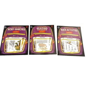 homework helpers lot 3 learning books grade 2 word search reading math  - Picture 1 of 5