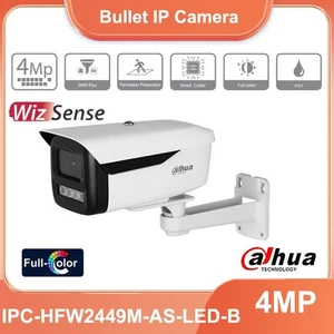Cámara IP Dahua 4MP IPC-HFW2449M-AS-LED-B a todo color Bullet Wizsense POE - Imagen 1 de 10