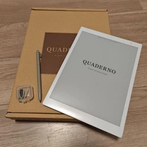 Fujitsu QUADERNO A5 Gen.2 Electronic Paper FMVDP51  White w/box From Japan - Picture 1 of 6