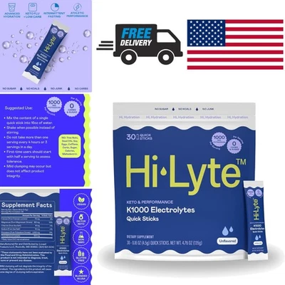 3 Suplemento de Electrolitos Ceto Sin Sabor 30 Porciones para Hidratación y Recuperación Foto 1 de 4