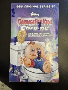 2023 Garbage Pail Kids Topps Chrome 1996 Series 6 Sealed Hobby Box🔥 - Picture 1 of 2