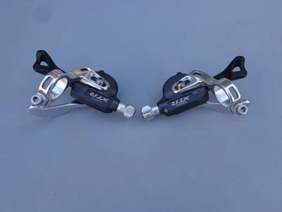 (#2) Shimano XTR SL M970-A +++VERY GOOD CONDITION+++ Shifters 3x9 speed - Immagine 1 di 4