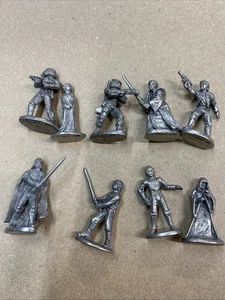 Vintage Star Wars Monopoly 1997 Classic Trilogy Edition Teile - ALLE 9 ZINNMARKEN - Bild 1 von 6