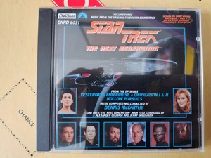 CD Star Trek The Next Generation Volume 3 Original Television Soundtrack - Picture 1 of 3