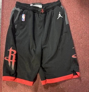 Jordan Houston Rockets NBA Authentic Basketball Shorts Jugend Large - Bild 1 von 3