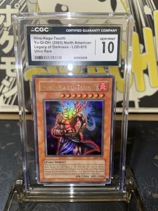 2003 Yugioh Legacy of Darkness Hino-Kagu-Tsuchi UR - CGC 10 - Picture 1 of 4