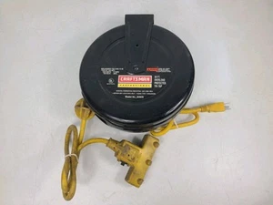Craftsman Professionelle Schnurrolle 30 Fuß Schwerlast mit Dreifachgewindebohrer 83929 (GEPRÜFT) - Bild 1 von 5