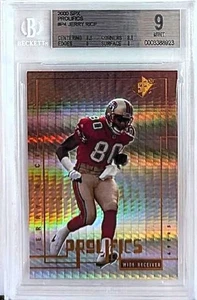 💎2000 SPx Prolifics #P4 HOFer WR Jerry Rice BGS 9 💎ULTIMATELY VERY RARE💎 - Picture 1 of 5