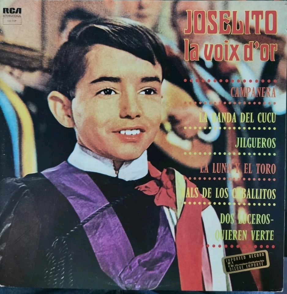 Vinyl 2xLP Joselito - La Voix D'Or VG+ FJL2 7139 France Pop Latin Flamenco - Image 1 of 4