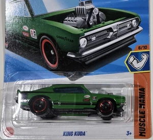 Hot Wheels 2025 Muscle Mania KING KUDA Green 1969 PLYMOUTH BARRACUDA Bell Hurst - Picture 1 of 7
