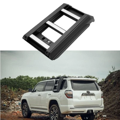 Escalera lateral del conductor para Toyota 4Runner 2010-2024 portaequipajes ventana escalón plateado EXCELENTE Foto 1 de 4