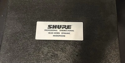 Shure SM10A Dynamic Unidirectional Drummer’s Headset Microphone W/Carrying Case - Image 1 of 4