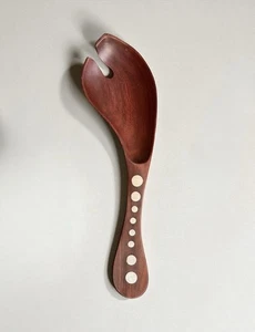 William Spratling Rosewood and Sterling Silver Serving Spoon - Picture 1 of 6