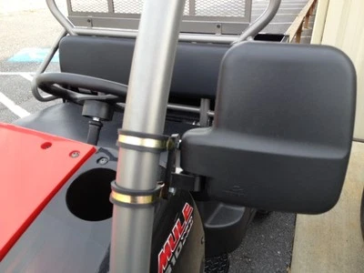 Juego de espejos retrovisores laterales para Kawasaki Mule 610, trabajo pesado, tamaño grande Foto 1 de 4