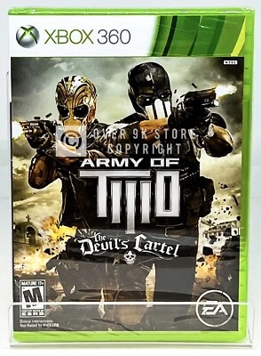 Army of Two: The Devil's Cartel — Xbox 360 — совершенно новая | в заводской упаковке - Изображение 1 из 4
