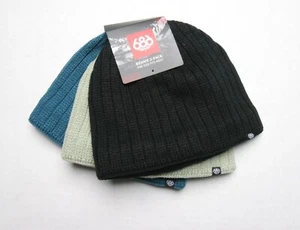 686 Mens Rib Knit Beanie 3-PK M3WNBNE131 - Picture 1 of 1