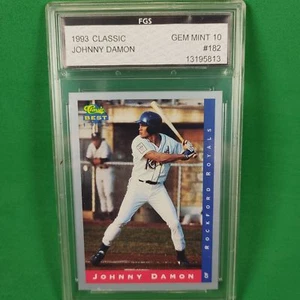 Graded Johnny Damon 1993 Classic #182 Baseball Card Classic Best - Picture 1 of 2