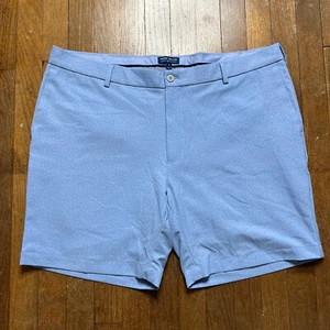 Peter Millar Crown Crafted hellblau gemusterte Performance Shorts 40 - Bild 1 von 8