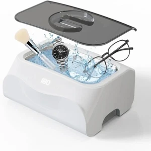 Ultrasonic Jewelry Cleaner, 1000ml Large Capacity Ultrasonic Cleaner W/ 5 Modes - Picture 1 of 12