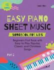 Henry White Easy Piano Sheet Music Songbook for Kids (Tascabile)