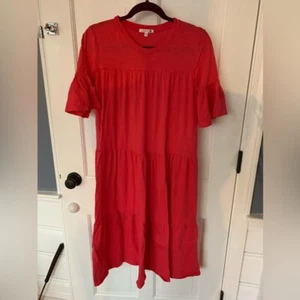 Sommerkleid rosa Midikleid Größe 0 - Bild 1 von 4