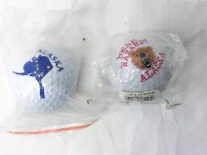 RAR - Bear Hazard Alaska Golfball & Alaska State Golfball - NEU - Bild 1 von 4