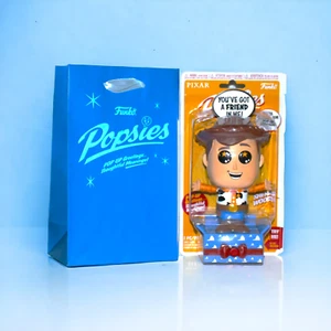 Funko Popsies Pixar Sheriff Woody and Popsies Gift bag including tissue paper! - Picture 1 of 2